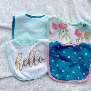 Cute Baby Girl Bibs